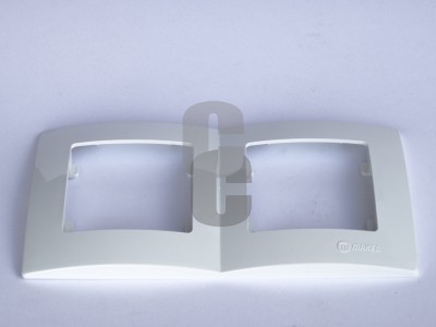 Нови предложения Рамка - КАРЕ - ДВОЙНА бяла                                                                                                                                                                                                                                                                                  